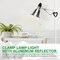 Ipower Simple Deluxe 12-PACK Clamp Lamp Light w/ 5.5-Inch Reflector, UL Listed, 12PK HIWKLTCLAMPLIGHTSX12 - alternate 6